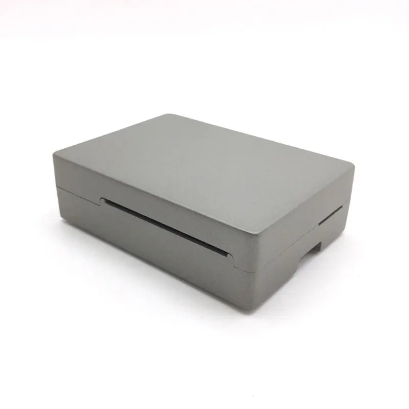 Алюминиевый сплав металлический корпус Raspberry Pi 4 поколения 4B коробка|Аксессуары