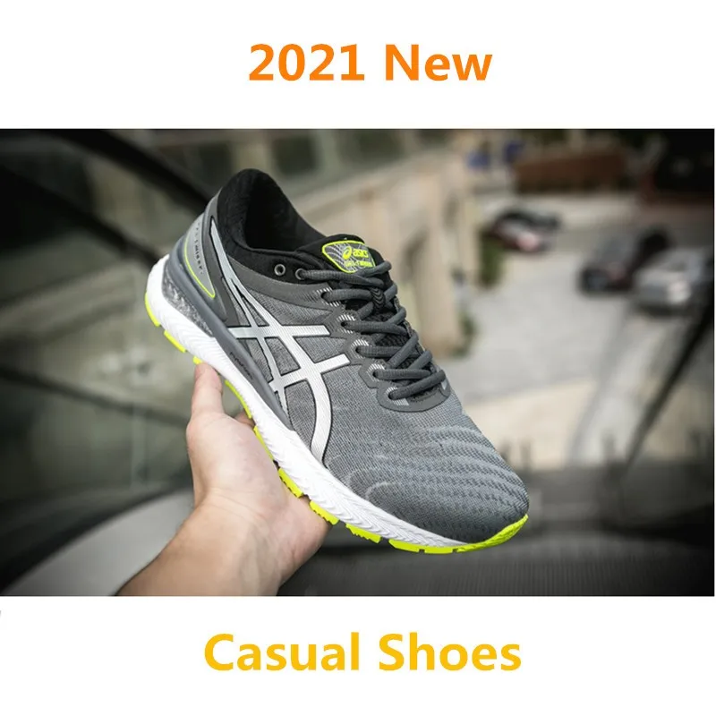 

Gel Nimbus 22-Zapatillas deportivas transpirables para Hombre, calzado deportivo Original para correr, 2021 sport casual shoes