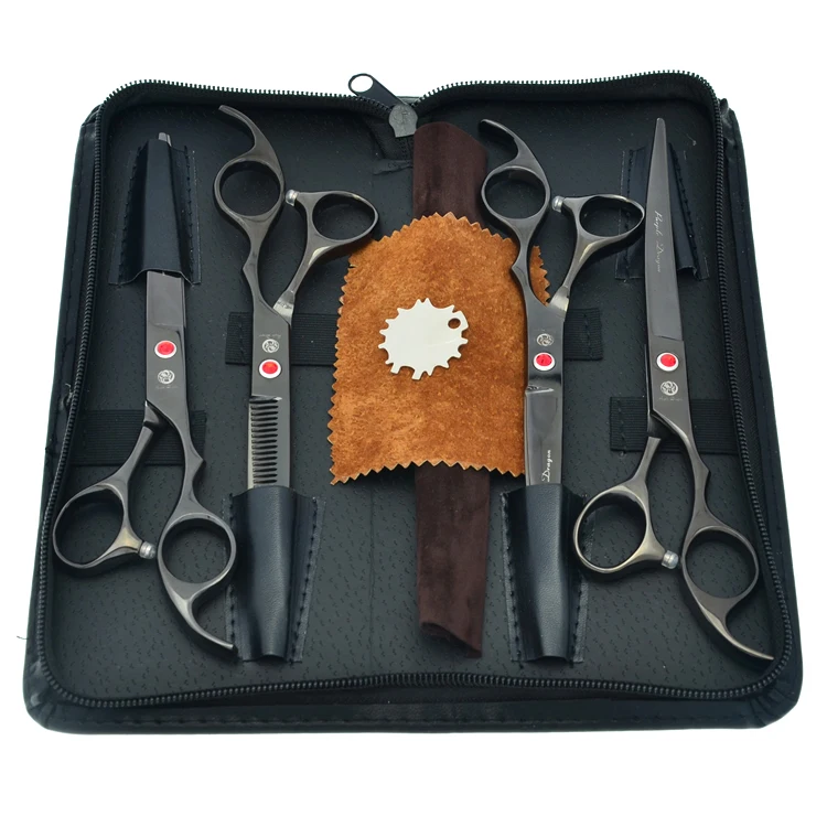 Фиолетовый дракон 7 0 &quotпрофессиональные ножницы для домашних животных ухода за