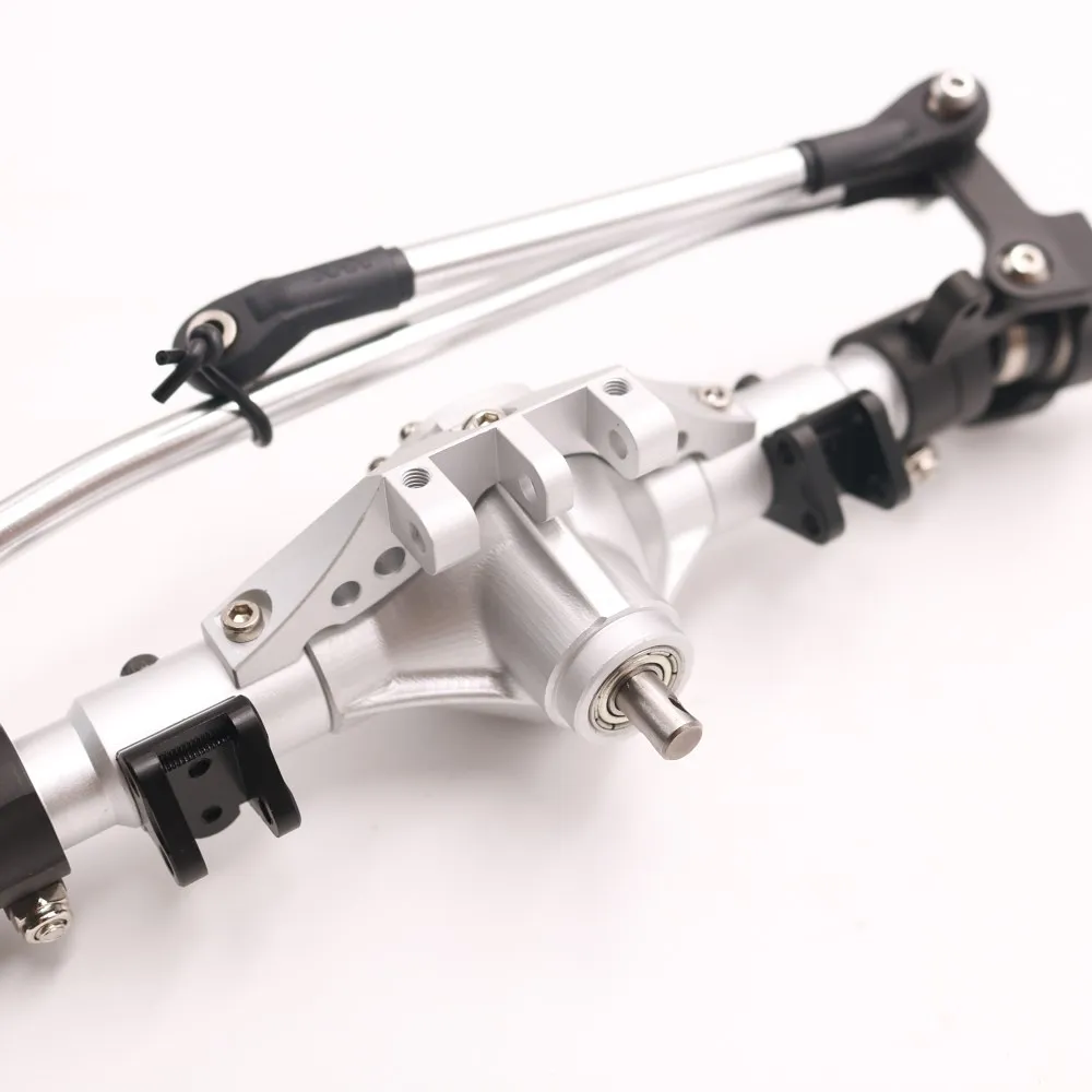 KYX Racing CNC Alloy Front Rear Axle Set for 1/10 RC Crawler Car Axial SCX10 II 90046