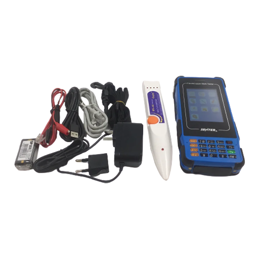 

Optical Fiber Tester Visual Fault Locator S600 ACV/DCV Loop and Insulation Resistance Capacitance