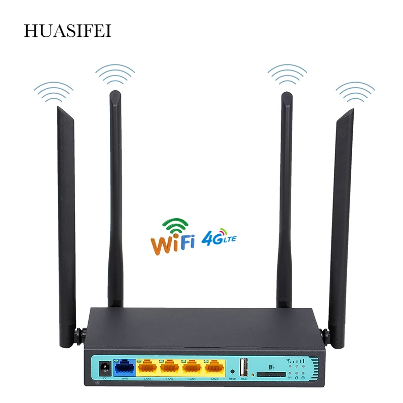 QCA9531 chipset 4G CPEwifi router 4G LTE 300Mbps wireless router with SIM card slot 3G4G industrial router 4 external antennas