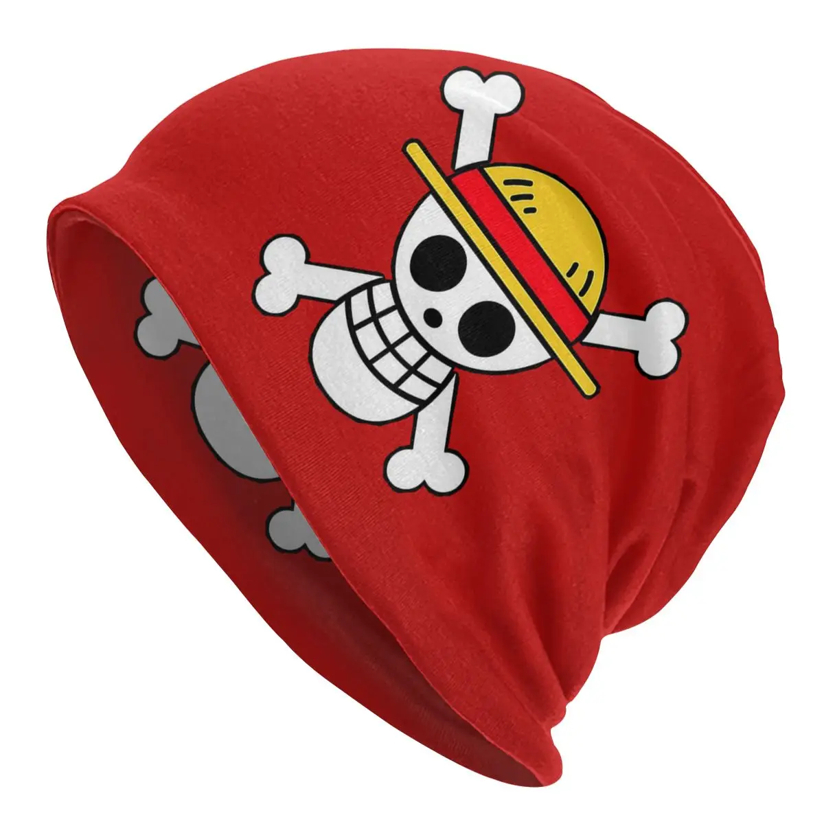 

One Piece Skull Pirate Flag Caps Fashion Outdoor Skullies Beanies Hats Male Multifunction Bonnet Knitted Hat