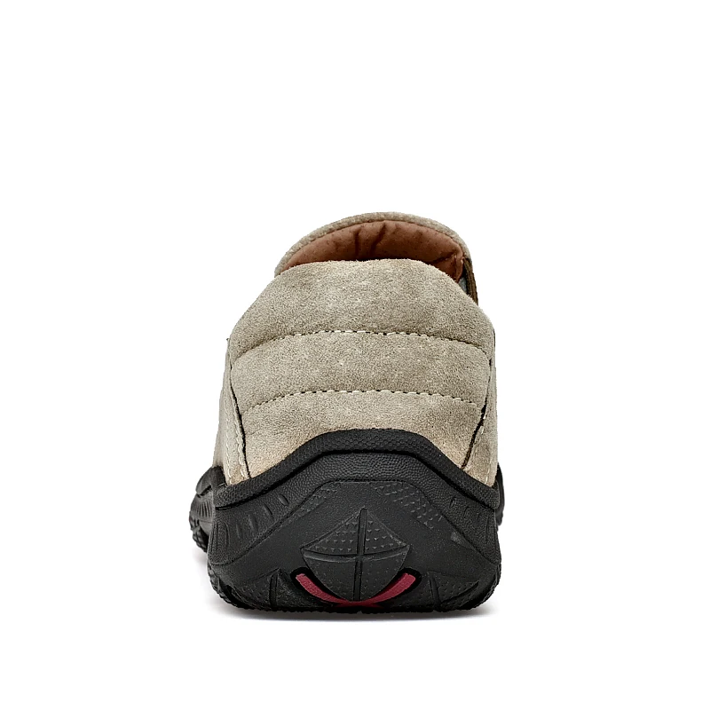 Кроссовки JUNJARM мужские кожаные дышащие без застежки повседневная обувь для