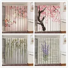 Водонепроницаемая шторка для душа из полиэстера, персиковый набор для ванной с 12 крючками, 3D Затемняющая шторка для душа, большие 180x180 см