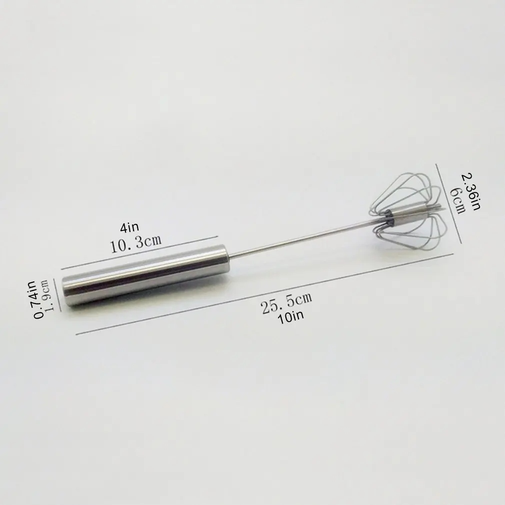 

New stainless steel egg whisk Handheld egg whisk simple handle Non-stick Simple easy operation Kitchen Accessories