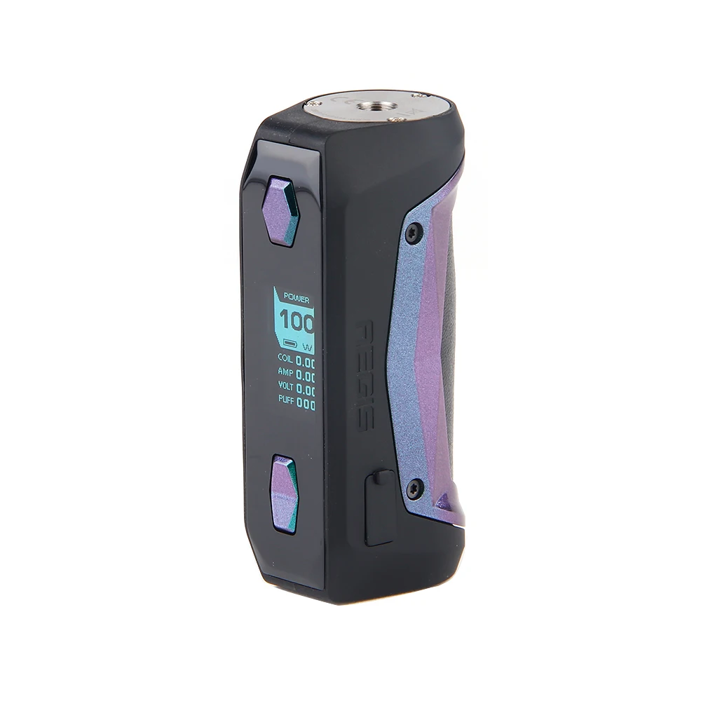 Green Aegis Solo Последняя версия! 2 шт. Geekvape Aegis X Mod 200W макс Выход& как 2,0 Чипсет VS Geekvape Aegis соло Mod электронные сигареты испаритель - Цвет: Green Aegis Solo