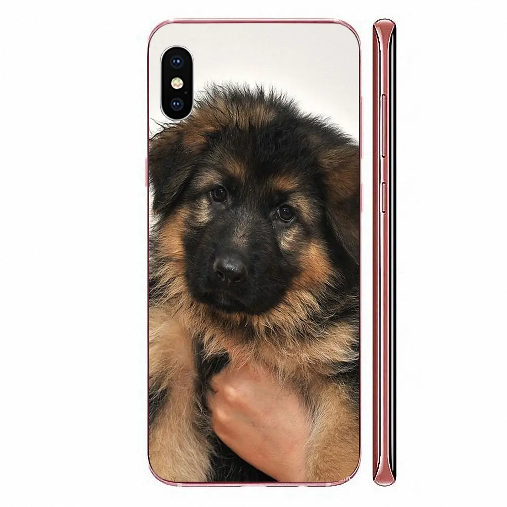 Для Huawei Honor 4C 5A 5C 5X 6 6A 6X 7 7A 7C 7X 8 8C 8S 9 10 10i 20 20i Lite Pro рисунок из ТПУ немецкая овчарка