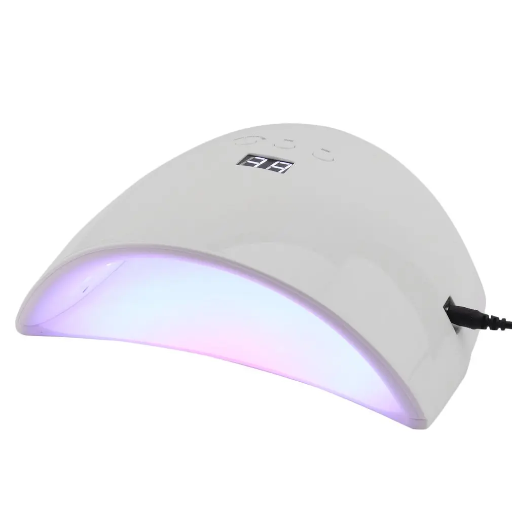 Профессиональный Гель лак 48 Вт мини портативный светодиодный светильник для