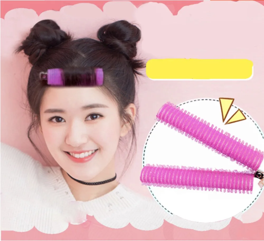 Волшебный модный кудрявый артефакт E Ling версия пневматической челки легко