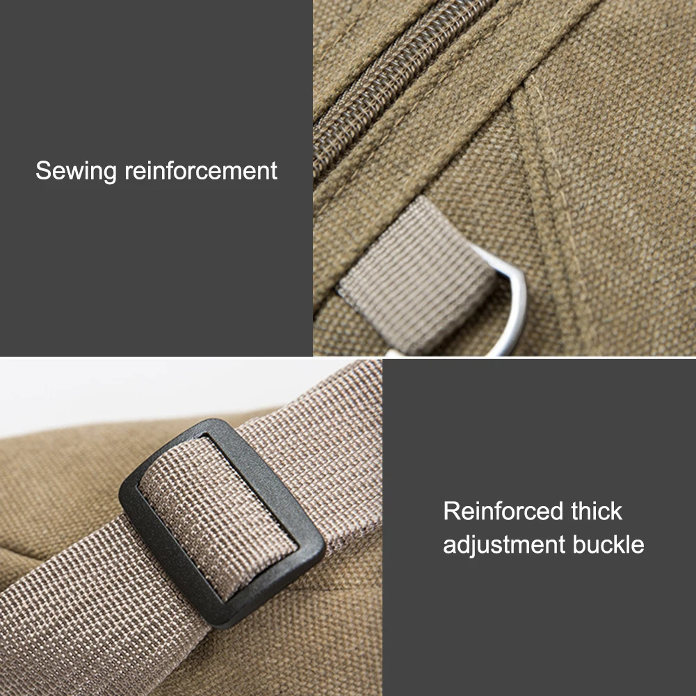 Спортивная парусиновая поясная сумка для занятий спортом на открытом воздухе