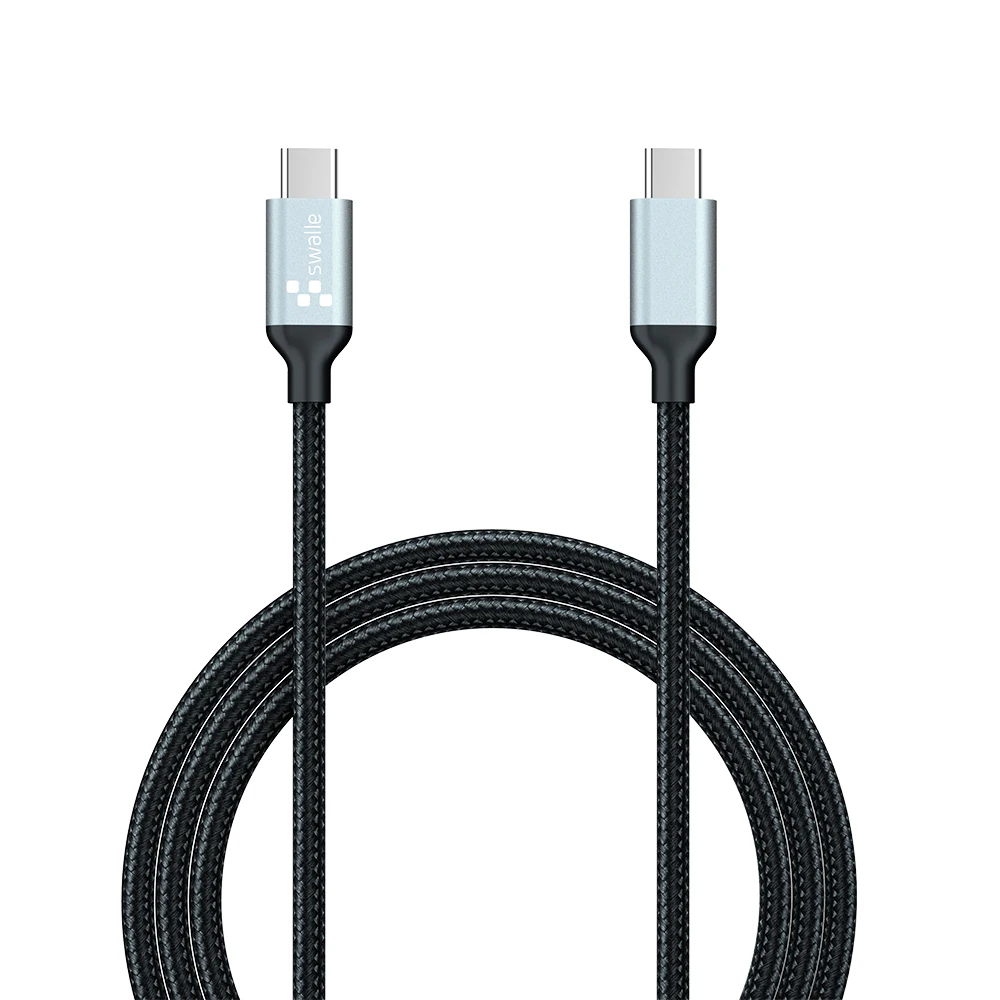 Swalle 3A usb type C к usb type C кабель для samsung Galaxy S9 Plus поддержка PD кабель быстрой зарядки для устройств type-C