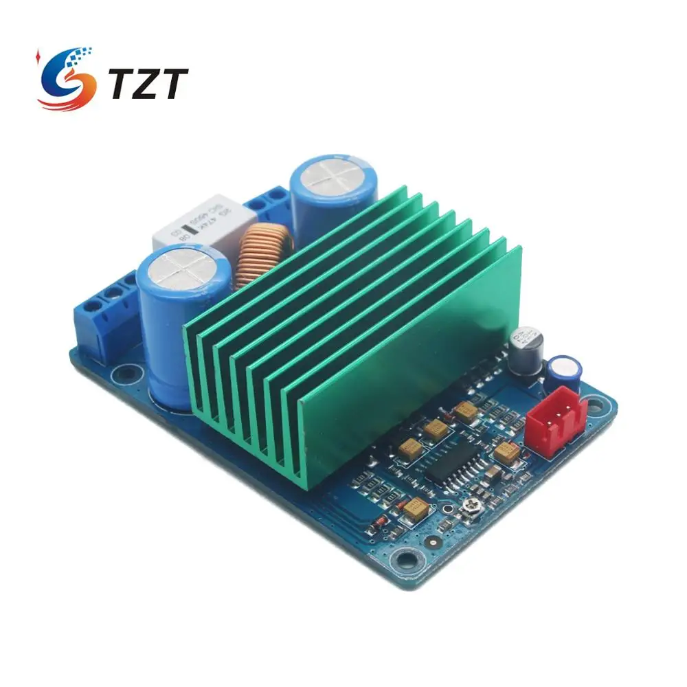 Плата цифрового усилителя TZT IRS2092S HIFI моно модуль класса D 250 Вт лучше чем LM3886|audio