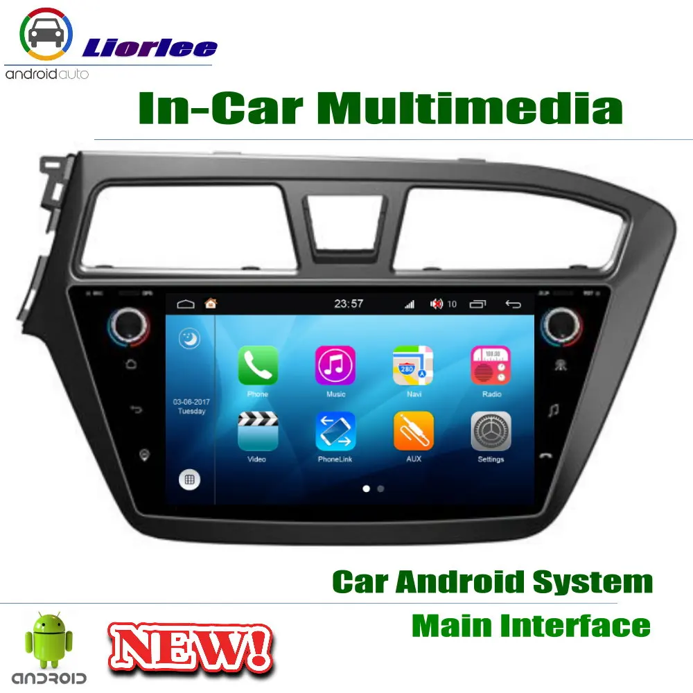 9&quot HD 1080P IPS LCD Screen Android 8 Core For Hyundai i20 2013-2017 Car Radio BT 3G/4G WIFI AUX USB GPS Navi Multimedia | Автомобили и