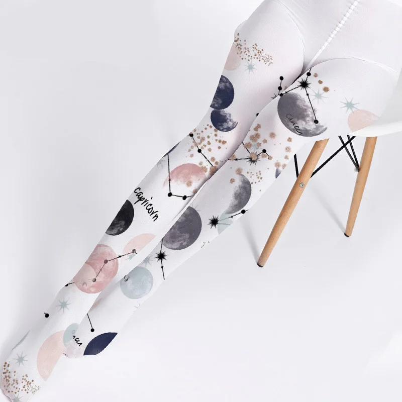 

Женские колготки со звездами и созвездием; Прямая поставка