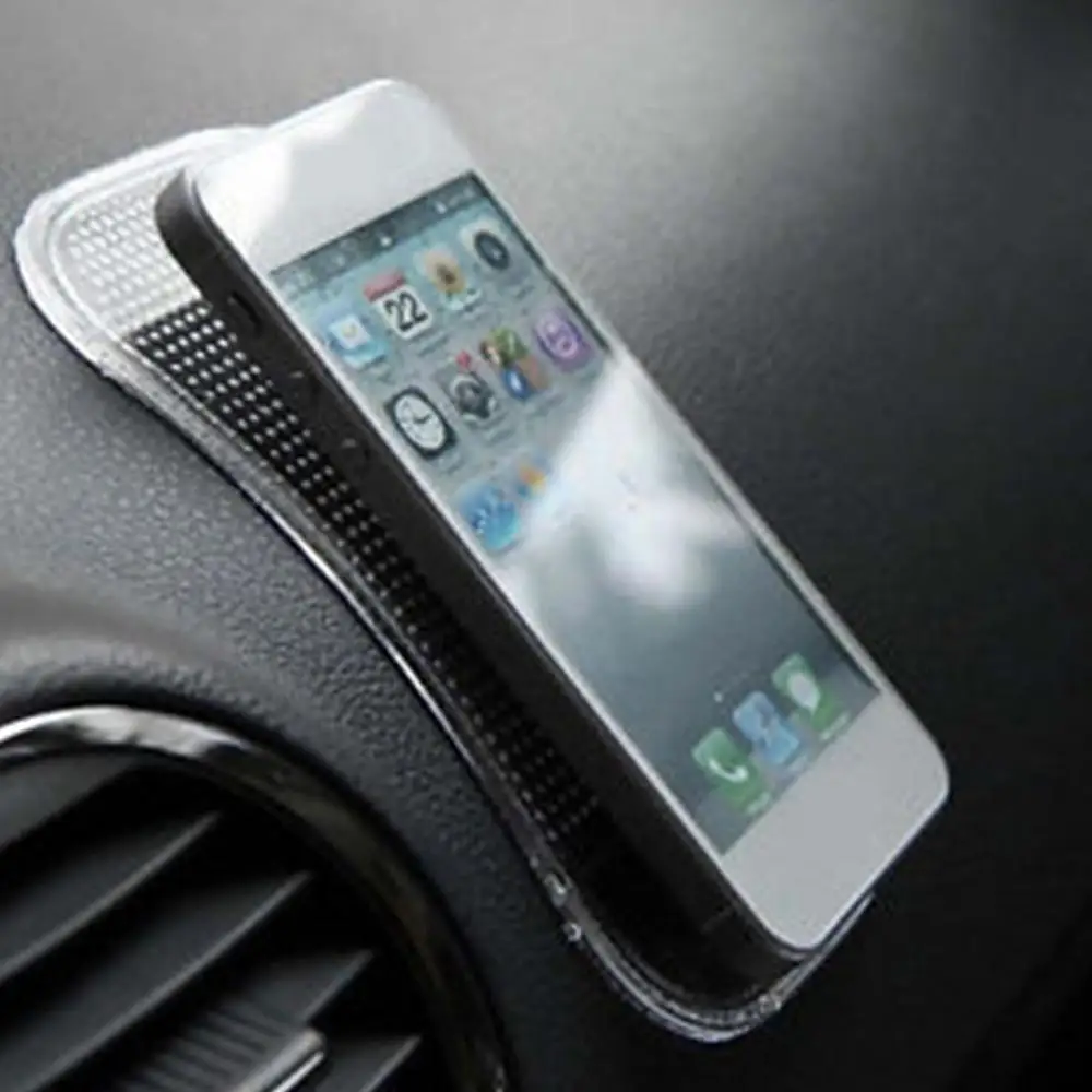 New Car Gadget Styling Sticky Gel Pad Phone Holder Magic Dashboard Silicone Anti Non Slip Mat car accessories phone hold | Автомобили и