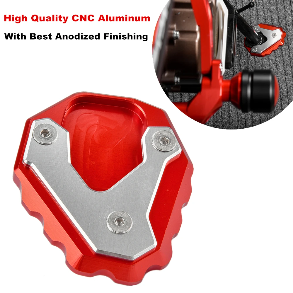For Honda CB500X CB 500X 2019-2020 Motorcycle Kickstand Side Stand Enlarge Extension Plate Pad Motorbike 500 X Accessories | Автомобили и