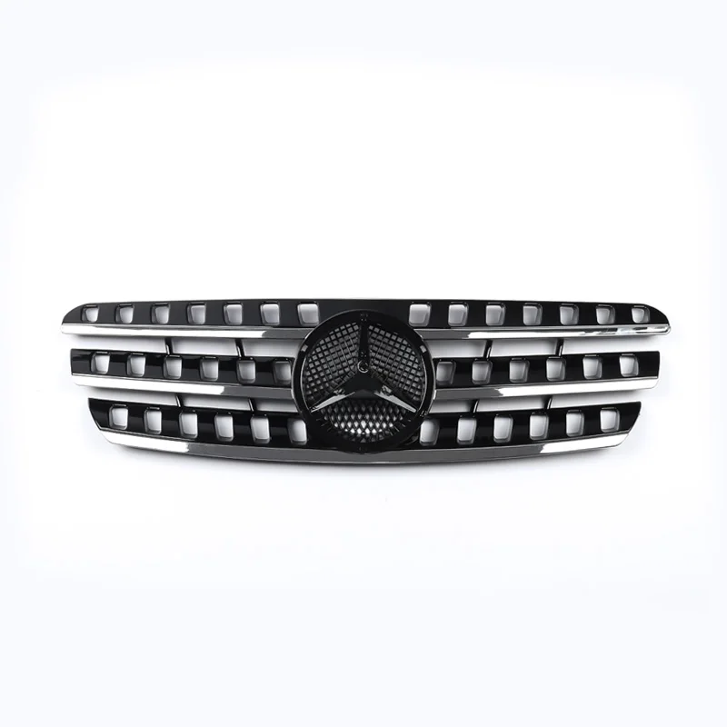 MagicKit передняя решетка бампера для Mercedes Benz W163 ML320 ML350 ML500 M класс Передние решетки гриль сетка вентиляционная отделка черный 98-05