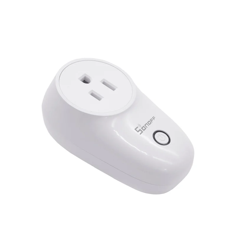 Интеллектуальный выключатель света Sonoff S26 розетка Wi Fi Смарт Беспроводной штекер