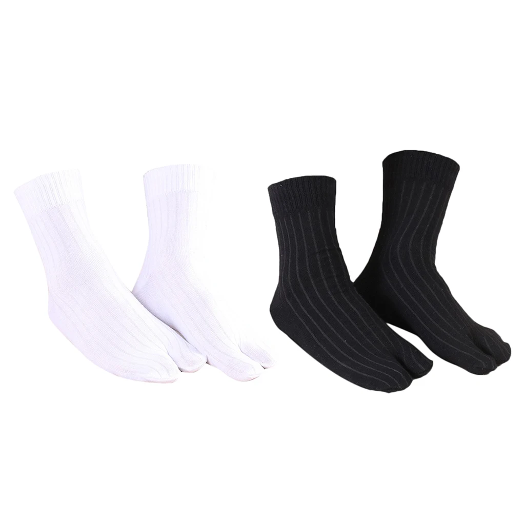 

Эластичные, наборами по 2 пары натуральный хлопок 2 носки с пальцами носки таби, исправляющий искривление большого пальца