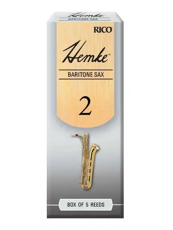 RHKP5BSX200 Hemke Трости для саксофона баритон размер 2.0 5шт Rico|Латунные детали и