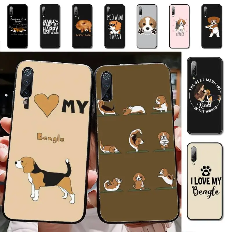 Чехол для телефона YNDFCNB I love my Beagle Dogs Xiaomi mi 8 9 10 lite pro 9SE 5 6 X max 2 3 mix2s F1 - купить по