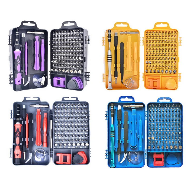 

115 in 1 Screwdriver Kit Precision Screwdriver Set Repair Tools with Carry Case for Laptops Phone Watch