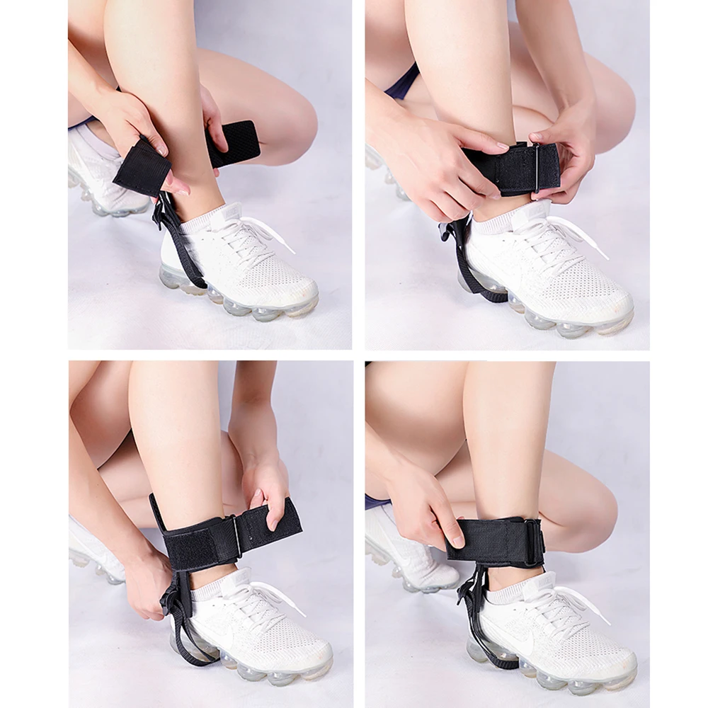 2 шт. мягкий спортивный ремешок на лодыжку d образное кольцо поддержка лодыжки