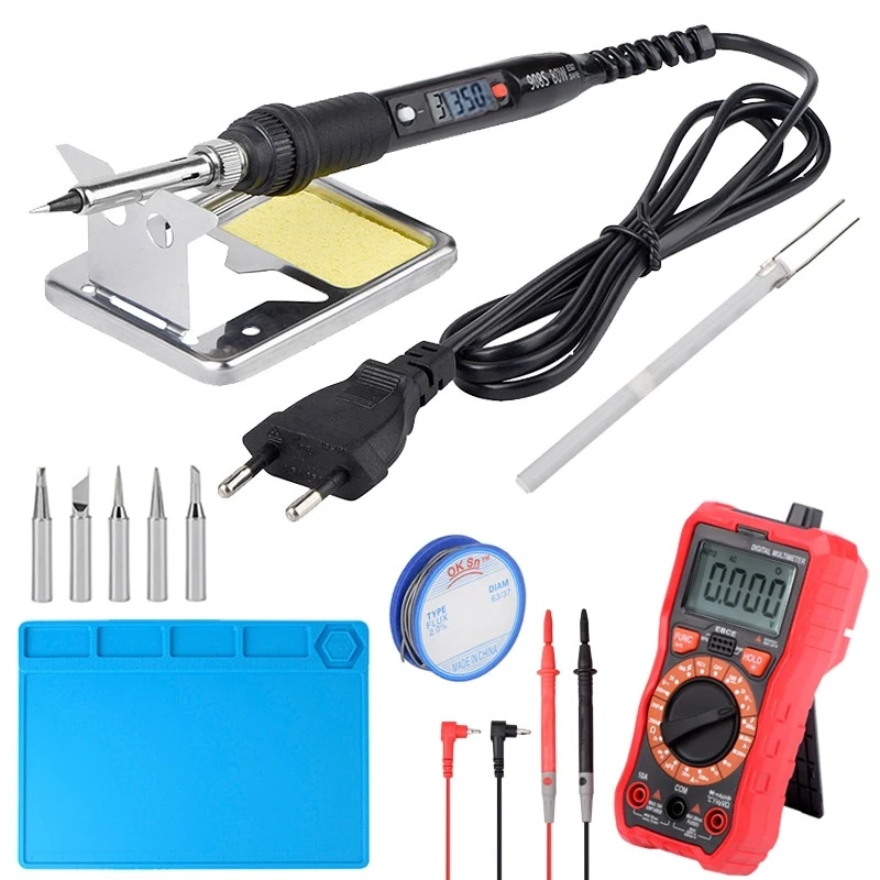 

Цифровой ЖК-дисплей с регулируемой температурой, 80 Вт, 220 В