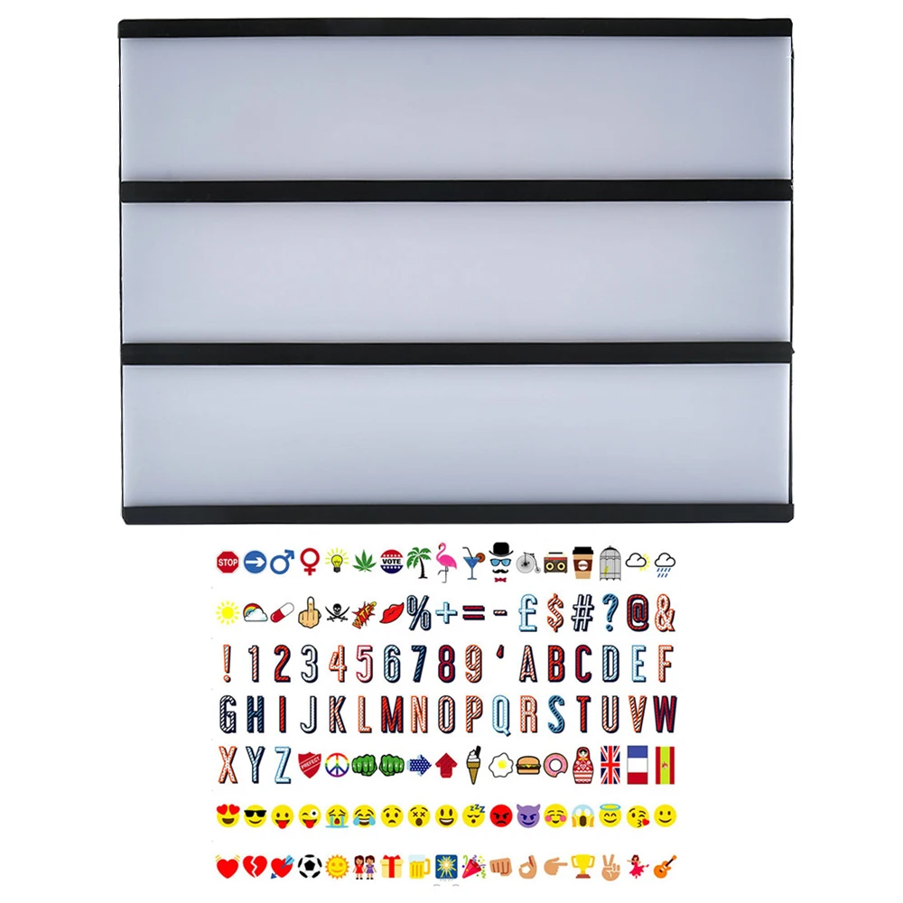 

Светодиодный комбинированный ночник Aimkeeg, Размер A4, A6, USB, батарейка AA, DIY буквы детской лампы, доска для сообщений светильник тбокс