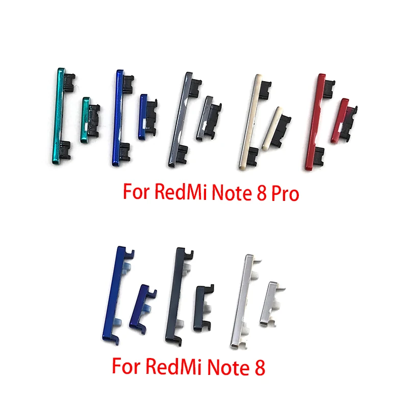 

Боковая кнопка питания + Кнопка громкости для Xiaomi Redmi Note 8 Pro Note 7 Pro
