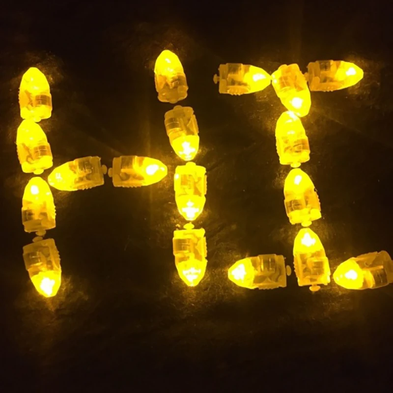 5 шт. маленькие светодиодные мини вспышки для фонаря украшение Рождества свадьбы