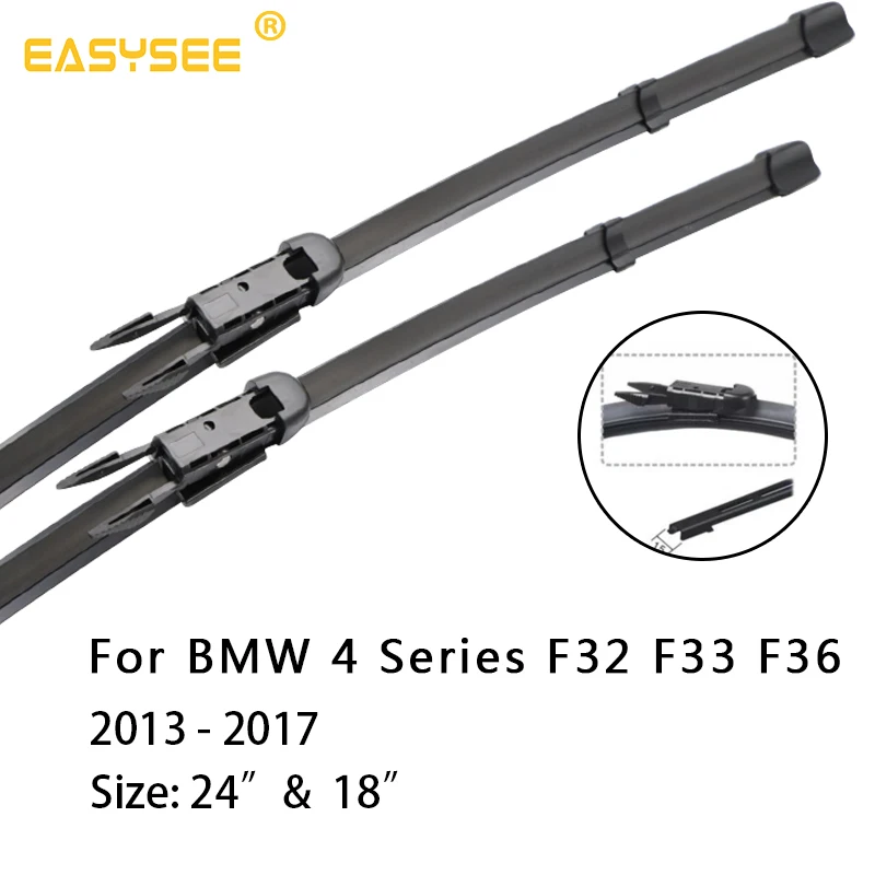 Стеклоочистителей для BMW серий 4 F32 F33 F36 418i 420i 428i 430i 435i 440i 418d 420d 425d 430d 435d M4 Comp GTS 24 &quotи