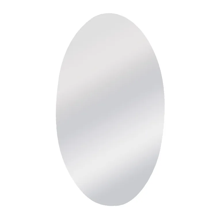 Зеркальная Наклейка на стену Овальный самоклеящийся комнатный декор