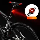 Светильник фонарь для велосипеда, Предупреждение ющий, Водонепроницаемый IPx6 задний фонарь, зарядка светодиодов, аксессуары для велоспорта