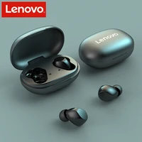 lenovo tc02 tws bluetooth headphones 400mah charging box wireless stereo sports waterproof earphones headsets with mic