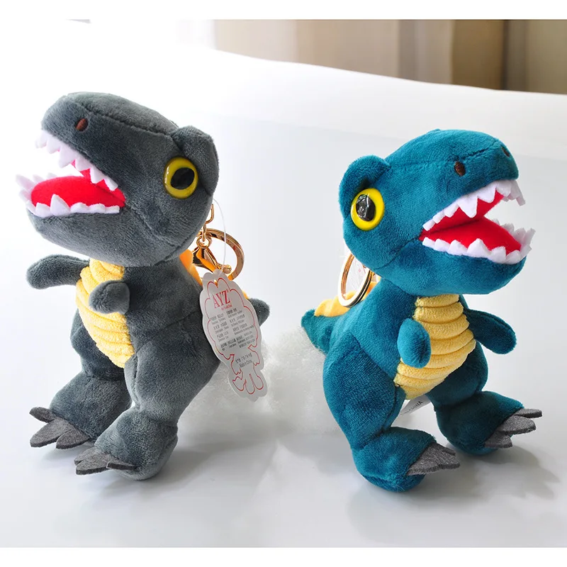 Плюшевые брелки брелок для ключей динозавры кукла T-Rex плюшевая игрушка подвеска