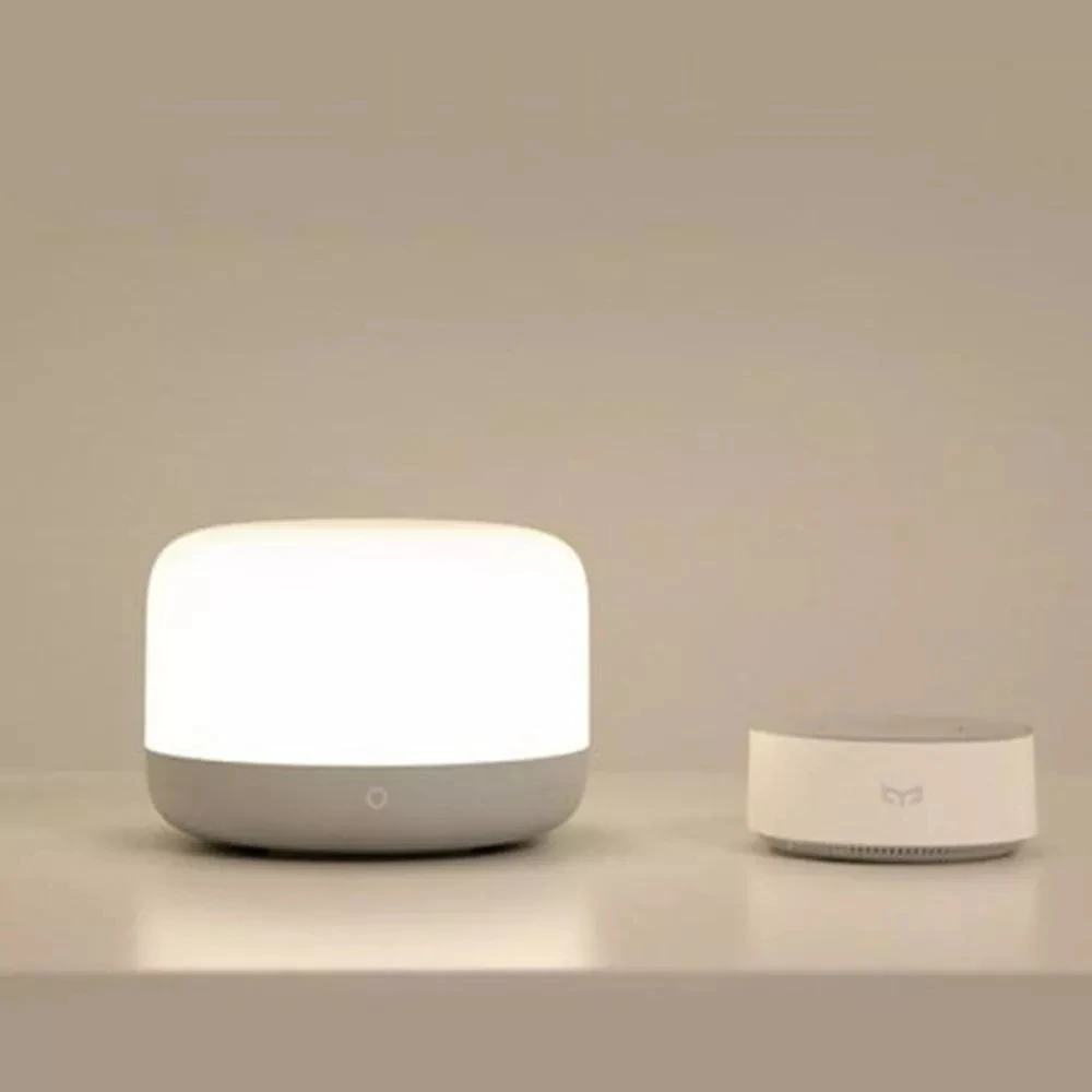 Xiaomi Yeelight YLCT01YL цветной светодиодный прикроватный светильник Интеллектуальный Диммируемый ночник RGB приложение управление Поддержка Apple HomeKit