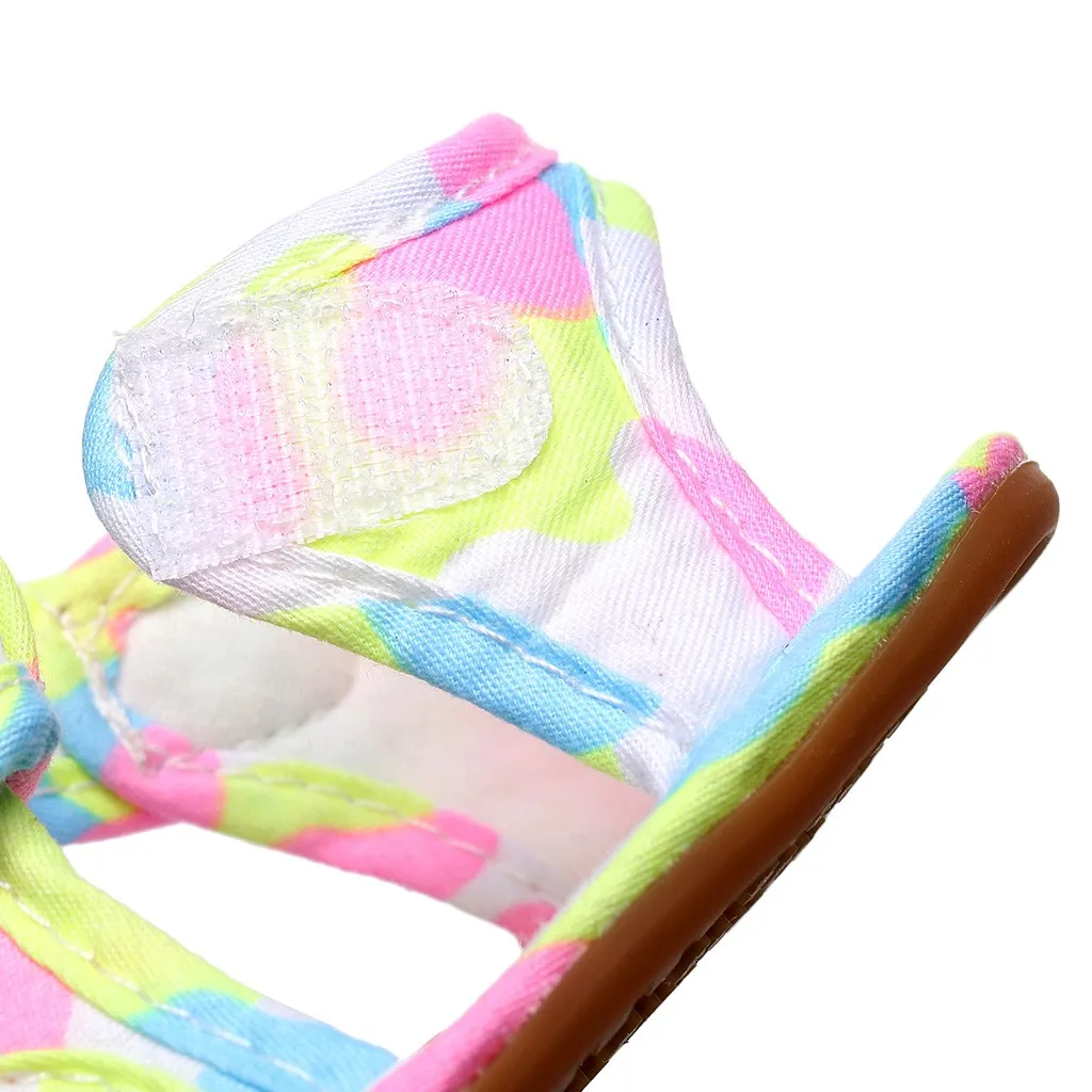 

Summer Newborn Baby Girls First Walkers Bow-knot Printed Princess Breathable Shoes Prewalkers Camouflage 24M shoes for newborns
