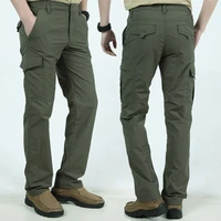 2021 new hot men lightweight tactical pants military long trousers casual breathable quick dry waterproof summer