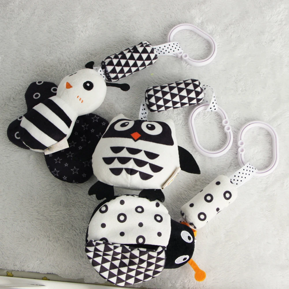 

Baby Bell Toys Wind Chimes Creative Animals Shape Design Plush Toy Infant Early Education Teaching Aids Supplies