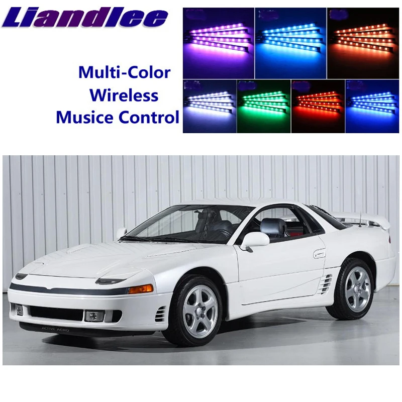 Автомобильный декоративный неоновый светильник LiandLee для салона автомобиля