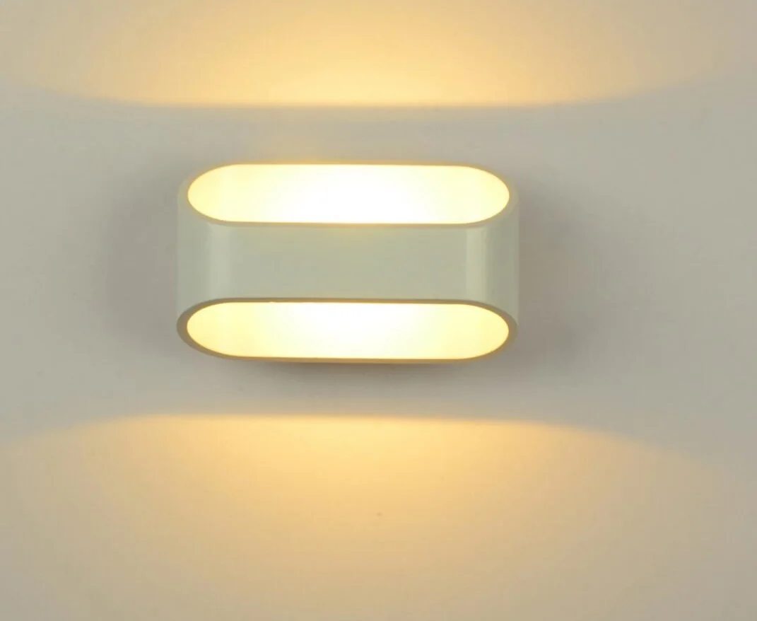 Новая настенная лампа 5 Вт Nordischer мягкая и цветная RGB прикроватная инновационное