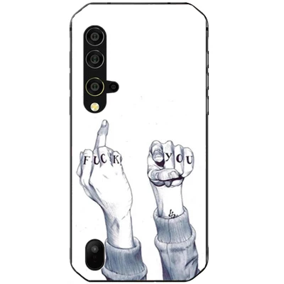 Чехол-накладка для Blackview BV9900 Pro силиконовый с цветочным узором чехол телефона