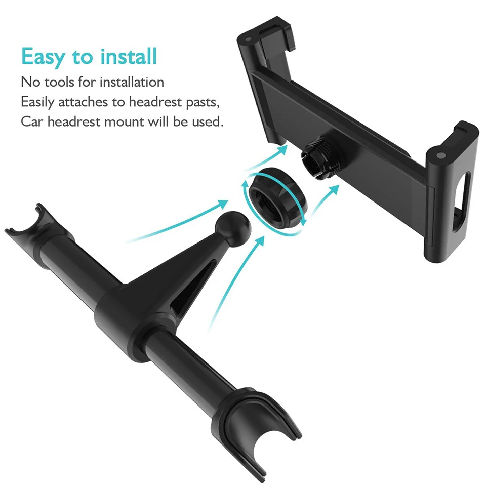 Tendway Tablet Holder Car Back Seat Mount Stand for ipad Mini Pro iphone Xs X Samsung Dropshipping 2020 | Компьютеры и офис