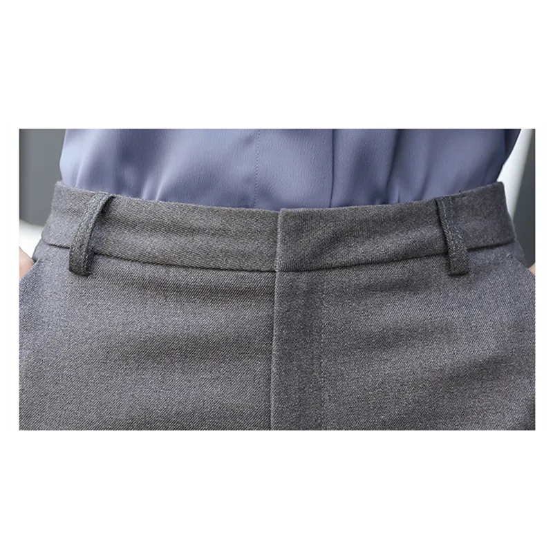 

JUJULAND Women Pencil Pants High Waist Ladies Office Trousers Casual Female Slim Bodycon Pants Elastic Pantalones Mujer 9018