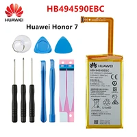 hua wei 100 orginal hb494590ebc 3000mah battery for huawei honor 7 glory plk tl01h ath al00 plk al10 g628 batteries tools
