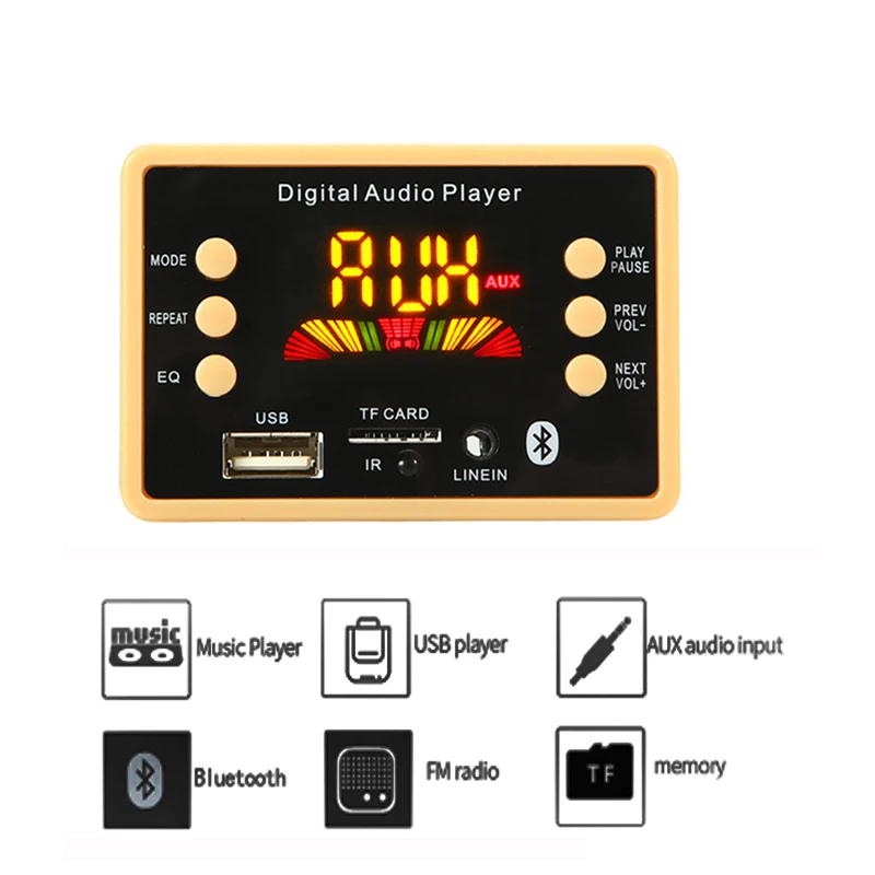 Набор микросхем AC6926 5 В 12 Bluetooth 0 MP3 декодер плата модуль FM радио FLAC WMA WAV
