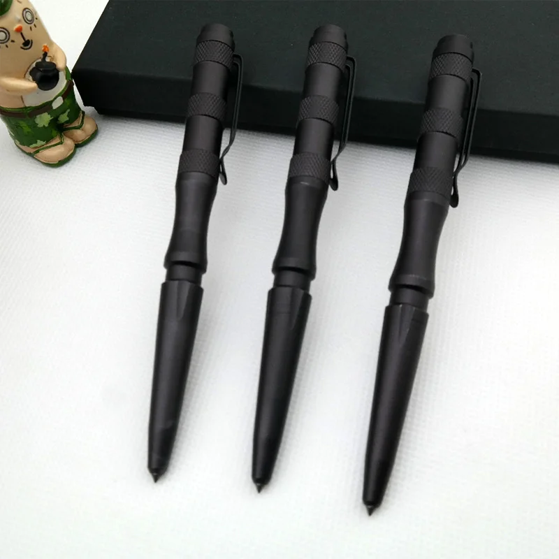 

1pcs Self-Defence Tactical Pen Tungsten Steel Head Tactical Pen Security Protection Supplies Defense Tool EDC Window Breaker