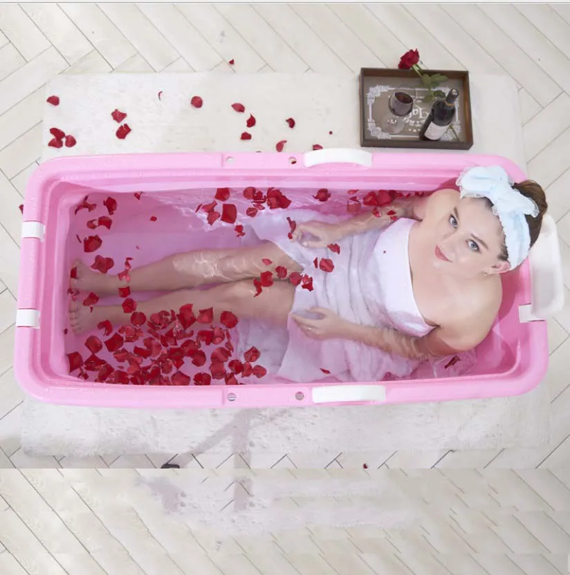 35% ванна для взрослых Складная Ванна купания пластиковая детская большая